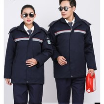 정전기 방지 패딩 재킷 전기기사 용접공 주유소, 1904XL, 레드 확장 스타일상의