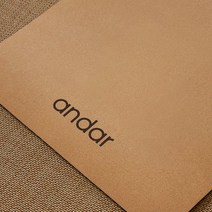 ANDAR 서스테이너블 코르크 TPE 요가매트 8mm, 코르크베이지 ELTMT-21BEG _F