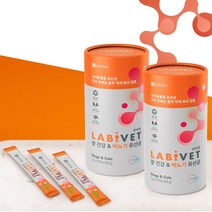 라비벳 강아지 고양이 유산균 비뇨기 신장 영양제, [겸용]라비벳 유산균 랜덤 5P, 비뇨기 유산균 60g