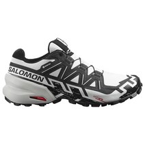 국내매장용 SALOMON 살로몬 스피드크로스 6 GTX (FBBPF) SO White/Black/Lunar Rock L41738900 남성 트레일 러닝화