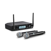 음향장비 세트 무선마이크 가수마이크 수신기 송신기 shure glxd4 베타 58a UHF 휴대용 전문 wireless microphone system, glxd4 베타 58a-블랙