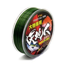 천지인 대물전용 원줄 세미플로팅 카키 파스텔 270m, 4호