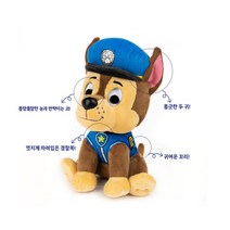 퍼피구조대 체이스 경찰 강아지 인형 수면인형 친구만들기 아기 생일선물 공감능력 돌