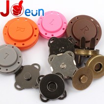 자석단추 가방자석 11mm-26mm, 자석단추22mm-핑크(1개)