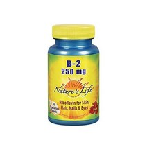 네이처스 라이프 비타민 B-2 250mg (50 베지캡슐)