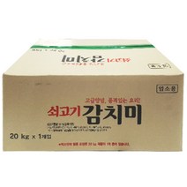 대상 쇠고기 감치미 20kg 1개, 1, 1