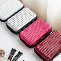 달자샵 여행 캐리어 디자인 화장품 하드케이스 휴대용 파우치