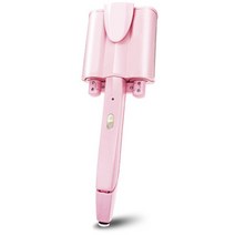 물결고데기 나이아가라고데기 전문 헤어 도구 컬링 아이언 세라믹 컬러 전기 트리플 배럴 스타일러 웨이브, 04 Button 32mm_02 EU