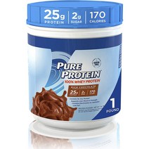 퓨어프로틴 유청 단백질 파우더 리치 초콜릿 맛, 453g, 1개