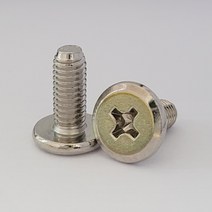 가구 볼트 너트 평 나사 침대 조립 커넥팅 가구용 연결 볼트 니켈도금, R.가구용연결볼트(니켈도금) / m6-15 (20개)