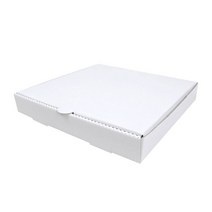 크라운포장 무지화이트 12인치 사각 피자박스 50매 310x310x45mm 포장 음식 단상자 식품 패키지 용기
