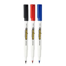 [문구조아] 모나미 네임펜 F 중간글씨 필기구 검정, 흑색, 10개