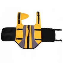 런웨이멍멍 댕댕이 구명조끼 턱받침 당일발송 중대형견 강아지수영조끼 댕댕이 구명조끼, 블루