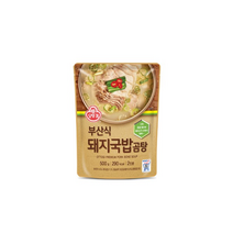 오뚜기 부산식 돼지국밥 곰탕, 500g, 11개