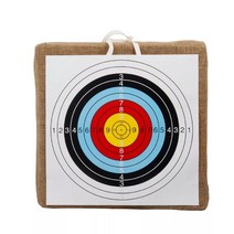 과녁 표적 사격 연습 양궁 국궁 장비 용품 활 화살, 50×50×24 길이x폭x두께