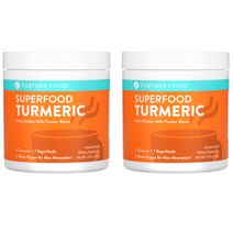 Further Food 강황 터머릭 투메릭 흑후추 블랙피페린 카다멈 60g 2개