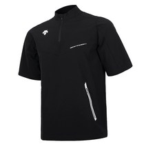 DESCENTE 데상트 반팔 바람막이 검정 S9121ZTS31