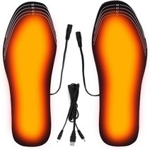 발열깔창 USB 온열 신발 깔창 전기 발 패드 양말 매트 겨울 야외 스포츠