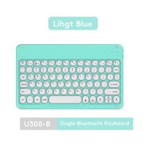 접이식 키보드 무선 무선 키보드 및 마우스 iPad Samsung Xiaomi Huawei Teclado mini Bluetooth Keyboard, 한개옵션2, 02 round cap, 01 10 inch