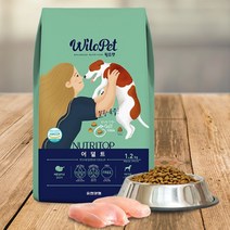 쥬파크 뉴트리탑 소프트사료 1.2kg 어덜트 1개 사료