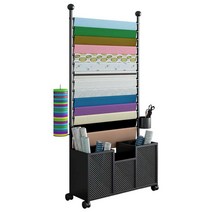 포장지 거치대 진열대 색화지 물품 꽃가게 리본 원단, 상세 페이지 참고, 블랙 70x27x170CM(13겹)