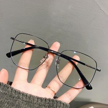 남녀공용 복고풍 금속 안경테 감각적 프레임 수지안경 남녀패션소품