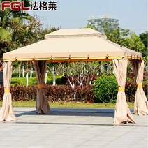 방갈로 원두막 바베큐장 Fagley 야외 전망대 텐트 천막 안뜰 정원 대규모 전시회 광고 웨딩, [03] 로마 캐노피3x3