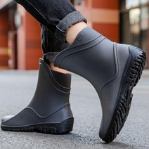 발편한 농사용 발목 텃밭 반장화 선상낚시 주말농장장화 축산 뱀장화, 260mm, 네이비