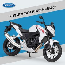 WELLY 1:18 야마하 2020 YZF-R6 다이 캐스트 오토바이 모델 Workable 쇼크 업소버 장난감 선물 컬렉션 B672, 12 2014 CB500F