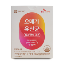 종근당건강 알티지 오메가 유산균 더블액션 에스 480mg X 30캡슐 X 2EA, 1박스
