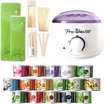 탈모제 헤어 영양제 【브라질 왁스】 왁스 워머 왁스 세트 집에서 본격 를 할 수 있다 향기:tea tree, 초콜릿