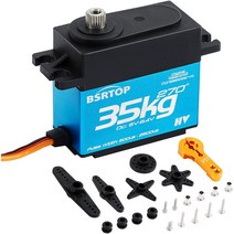 35kg RC 스티어링 서보 모터: 하이 토크 디지털 코어리스 서보 메탈 기어 포함 - RC 자동차 크롤러 로봇용, 01 270도 서보