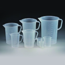 플라스틱 비이커 500mL 1L 2L 3L 5L 손잡이 핸들 비커제품, (Handle)