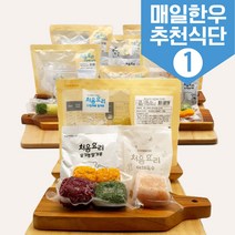 처음요리 08. 이유식밀키트 완료기2단계 세트, [베이직]_매일한우식단1번세트_9팩*3회분