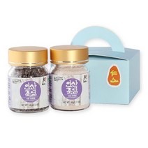인산가 9회 인산자죽염60g 2개 선물세트, 1세트, 선택3 분말60g＋분말60g