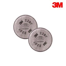 3M97필터 양구형 면체마스크 교체용1쌍 호흡보호구 5쌍 실험실 연구실 학교 병원 샌딩
