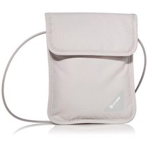 Pacsafe Coversafe X75 도난 방지 RFID 차단 넥 파우치 블랙.) 10148
