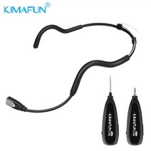 고출력 마이크 가라오케 휴대용 노래방 무선 스피커 블루투스 앰프 Kimnafun-2.4G 무선 헤드셋 마이크 스, 01 KM-GWP88