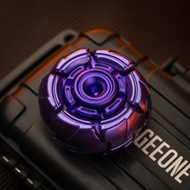 고비거 피젯스피너 피젯토이 시끄럽고 불안한 버전 gobigger fidget spinner eva 감압 아티팩트 블랙 기술 장난감 edc, 보라