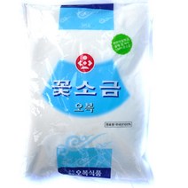 G/오복 꽃소금 3kg/소금/조미료