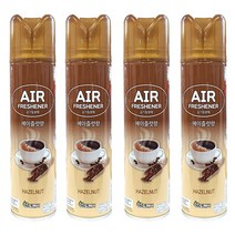 산도깨비 공기청향제 헤이즐넛 방향제, 4개, 370ml