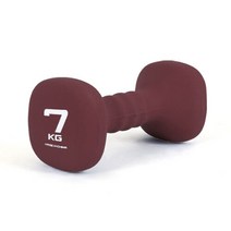 아이워너 네오프렌 사각아령 7kg 미끄럼방지 덤벨, 7kg_단품1개