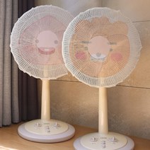 카카오프렌즈 리틀 선풍기 안전 망 커버 2개, 어피치 2개