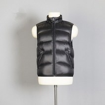 남성 조끼 90% 화이트 덕 다운 민소매 재킷 가을 겨울 두껍고 따뜻한 패션 스탠드 칼라 코트 2022