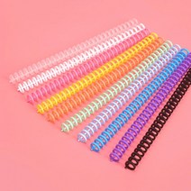 셀프 스프링 제본링 10mm DD-10179, 블루