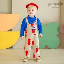 삠뽀요 애플멜빵팬츠