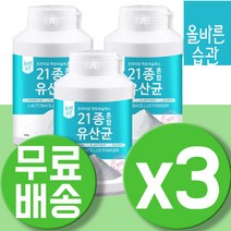 가루 먹는 프리미엄 유산균 장내 가성비 강력한 장건강 장까지살아가는 멀티 대장유산균 효과좋은 락토 온가족 가세리 락토바실러스 람노서스 루테리 장영양제 LACTOBACILLUS 3통