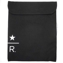 STARBUCKS 스타벅스 스타버 스타벅스 리저브 PC케이스 PC커버 Macbook케이스 태블릿PC 운반 PC 가방 이너 케이스 블랙 로고 세련된 심플 커피콩 Starbucks reserve 리저브 로스터리 일본 도쿄 나카메구로 한정