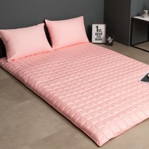 모노데코 알러지케어 무표백 40수 순면 누빔 요커버 (S SS D Q K), SS (삼단요 포함)