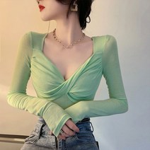 HQINT 여성 봄티 오버핏 긴팔티셔츠 빅사이즈 심플 여자 티셔츠 티셔츠긴팔 긴팔티 봄 베이직 데일리 기본티 ZB-217888